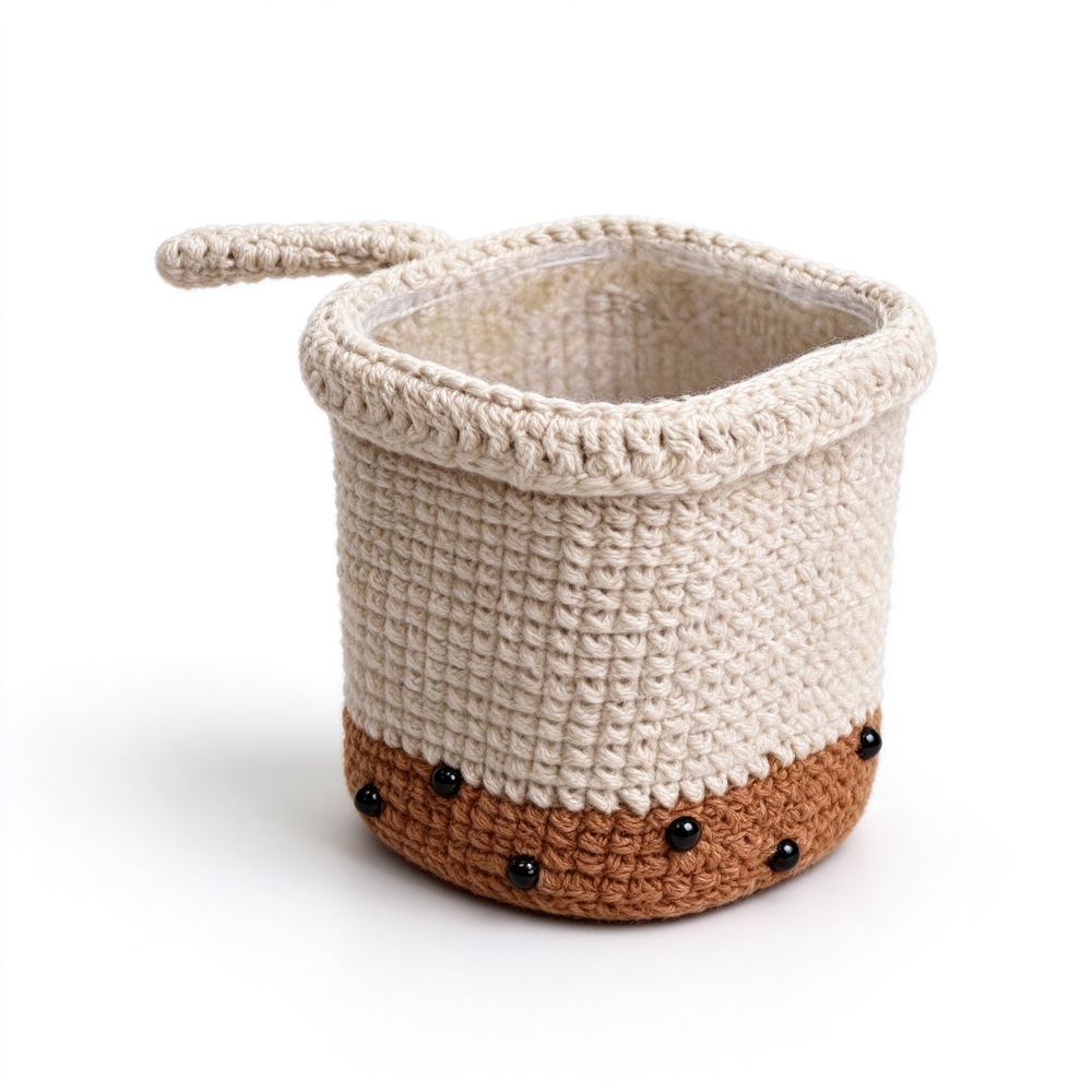 新品-奶茶笔筒