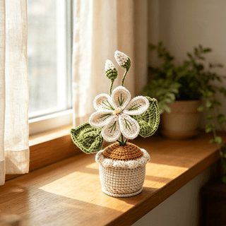 手工白色油桐花